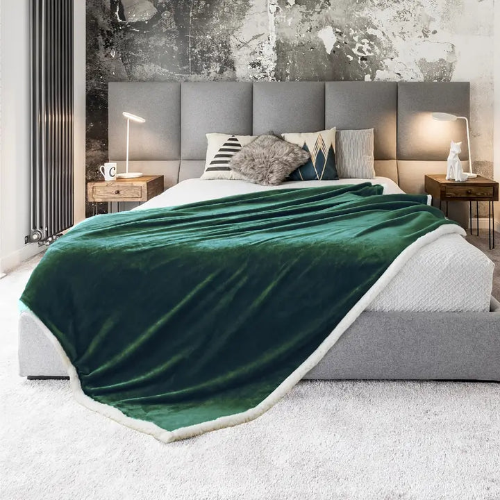 Sherpa Throw Blanket